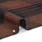 1 Yard Charcoal Burnt Orange and Red Plaid Cotton Twill Flannel Fabric 59 inch Width